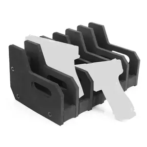 Pistol Holder Gun Rack for Gun Safe & Wall Mount,High Density EVA Foam Handgun Rack Organizer,Anti Scratch Moistureproof Gun Storage Solution,Sturdy Aluminum Gun Safe Accessories for Cabinet Pistol Revolver Hunting Shooting Equipment
