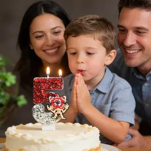 Stranger Things Candle, Carnivorous Plant Candle, Birthday Decoration, Birthday Cake Candle, Horror Theme Birthday Candle, Cartoon Party Supplies for Boys Girls