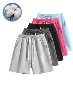 Men’s shorts, suitable for spring and summer wear. Solid-color casual shorts that are lightweight and comfortable, featuring drawstring belts for easy adjustment—suitable as a couple gift.