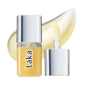 Laka Spicy Lip Plumper - Maximum Extra Strength, 4g/0.14oz | Clear Lip Gloss for Intense Volumizing, High-Shine Finish, Non-Sticky, Hydrating | K-Beauty