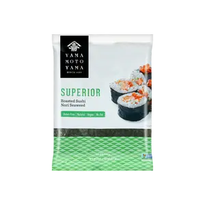 YAMAMOTOYAMA Japanese Sushi Nori Seaweed Sheets - 10 Pack (25g) for Sushi Rolls & Rice Balls