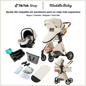[Weekly Picks] AOBTKEL,Baby Stroller, Deals for You Days, 4-in-1 Portable & Foldable Toddler Stroller with Sunshade, High Quality & Lightweight Travel Stroller for Babies Outdoor Fun, Adjustable Stroller and Accessories Combo Set, One-Click Folding.]