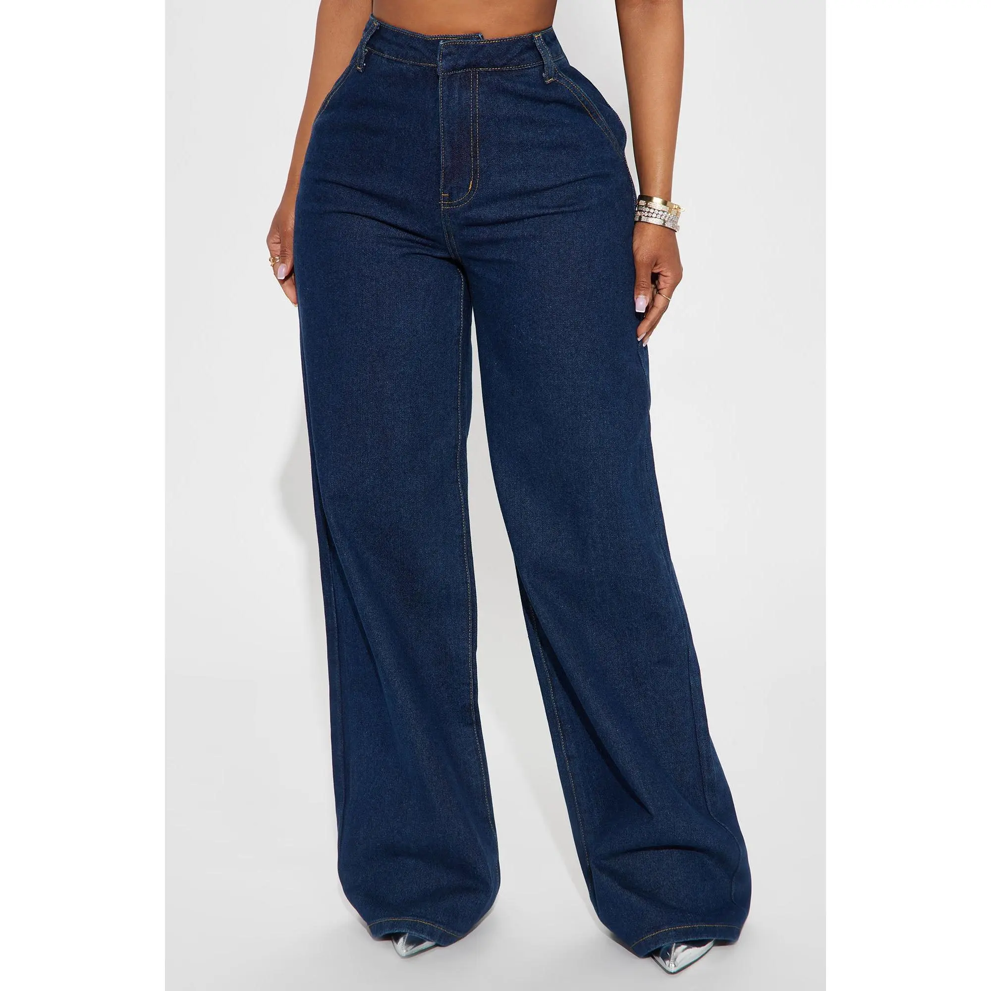 Get Down To Business Trouser Jeans - Dark Wash