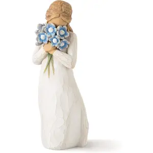 Willow Tree Forget-me-not, Sculpted Hand-Painted Figure Decor Ornaments
