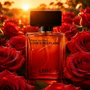 LHM Men's Pheromone Fragrance – A blend of bergamot, red rose, and amber; elegant and captivating, perfect for evening events and social gatherings. A premium-quality scent, ideal as a holiday gift.