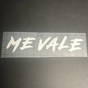 Me Vale Decal - High Quality Decal for Personalized Styling