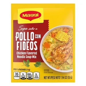 SOPA POLLO CON FIDEOS MAGGI