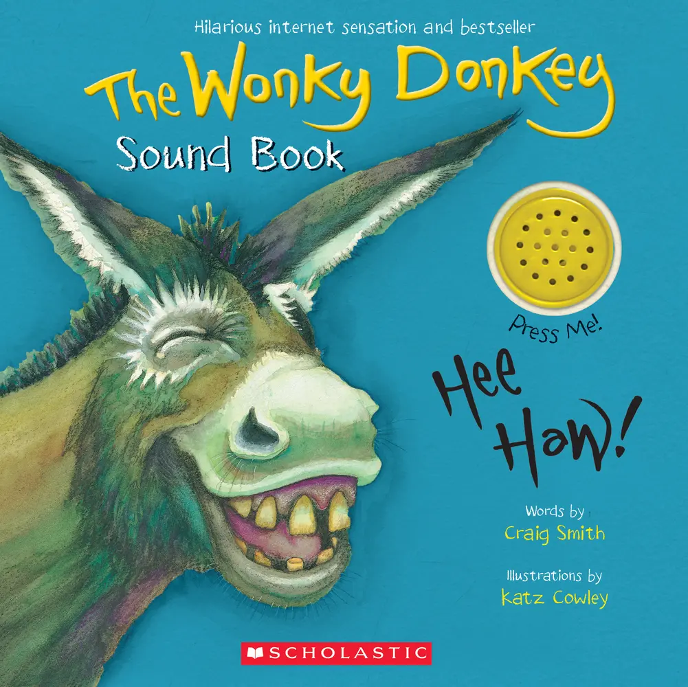 USED Book - The Wonky Donkey Sound Book by Smith, Craig (Board book) - english