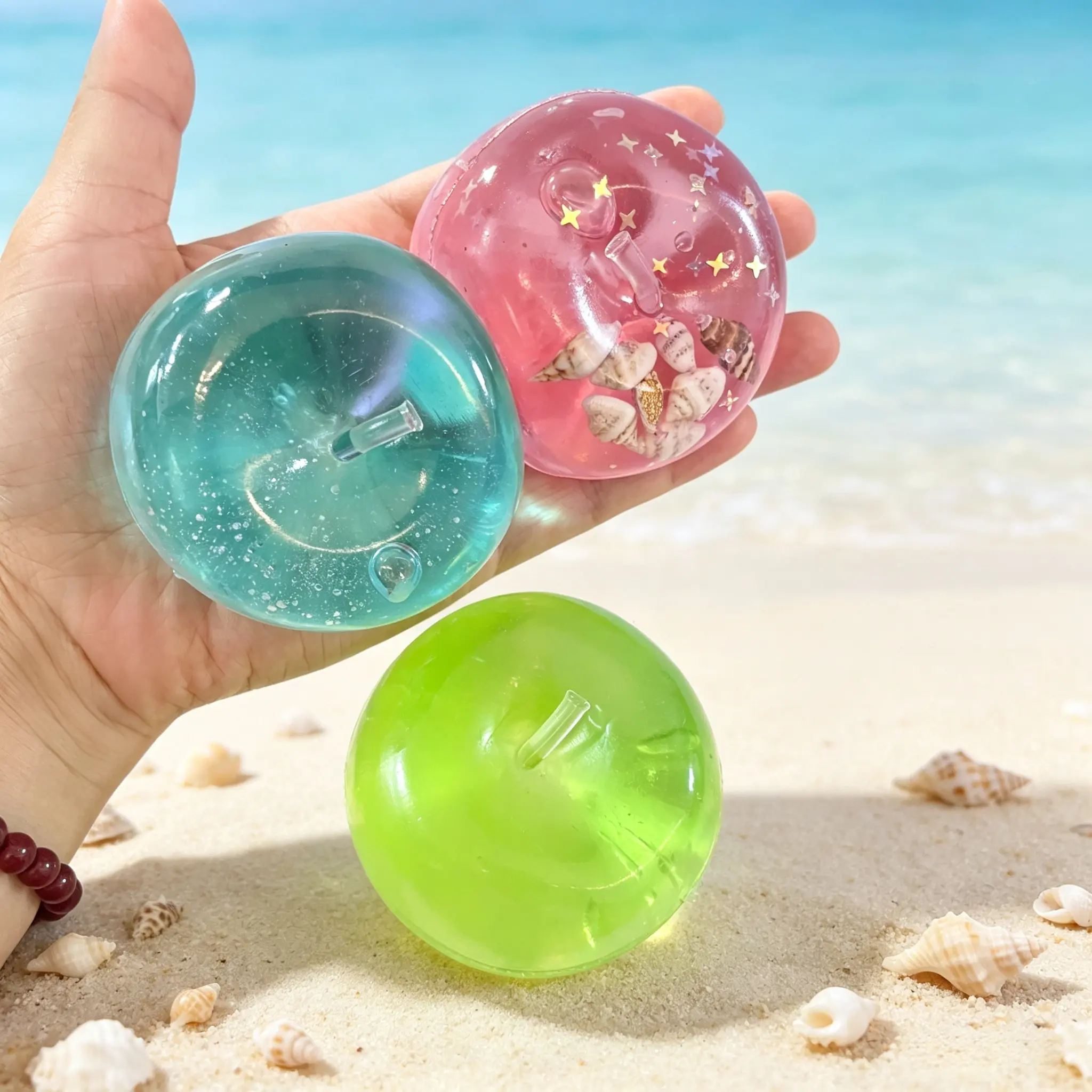 Ocean Apple Squishy Sugar Fruit Slow Rising Squishies Summer Stress Ball Fidget Toys