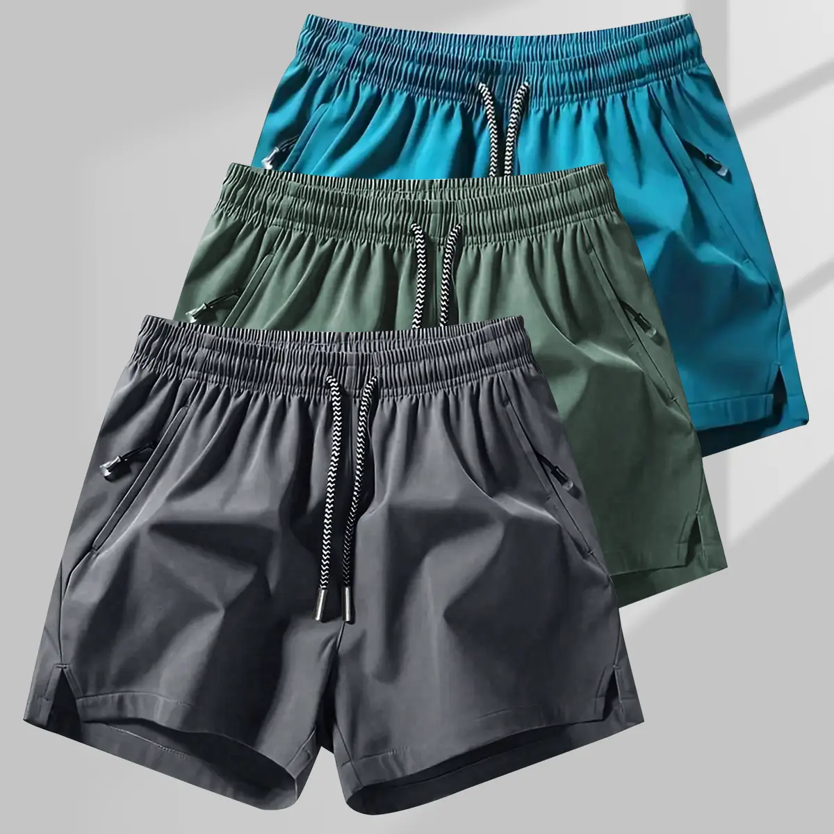 3-Pack,Men's Summer Versatile Casual Breathable Shorts, Suitable For Fitness & Sports,shorts men 3-Pack,Men's Summer Versatile Casual Breathable Shorts, Suitable For Fitness & Sports,shorts men