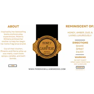 Honey & Cashmere Room & Linen Spray -  2oz or 4oz