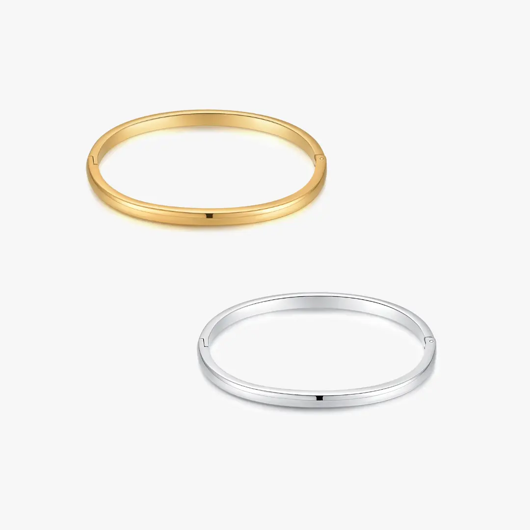 Simple Stacker Cuff Bangle Bracelet Simple Stacker Cuff Bangle Bracelet