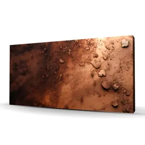 212 MAIN Digging Artistic Print, 24x48 in. White Wall Decor - Stylish Room Decoration for Home Supplies, Art-Themed Wall Arts, Oversized Wall Arts
