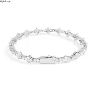 Classic 6.5mm Tennis Bracelet – 18K Gold Plated CZ, Unisex Premium Bracelet, Perfect Gift & Fashion Accessory for Men & Women