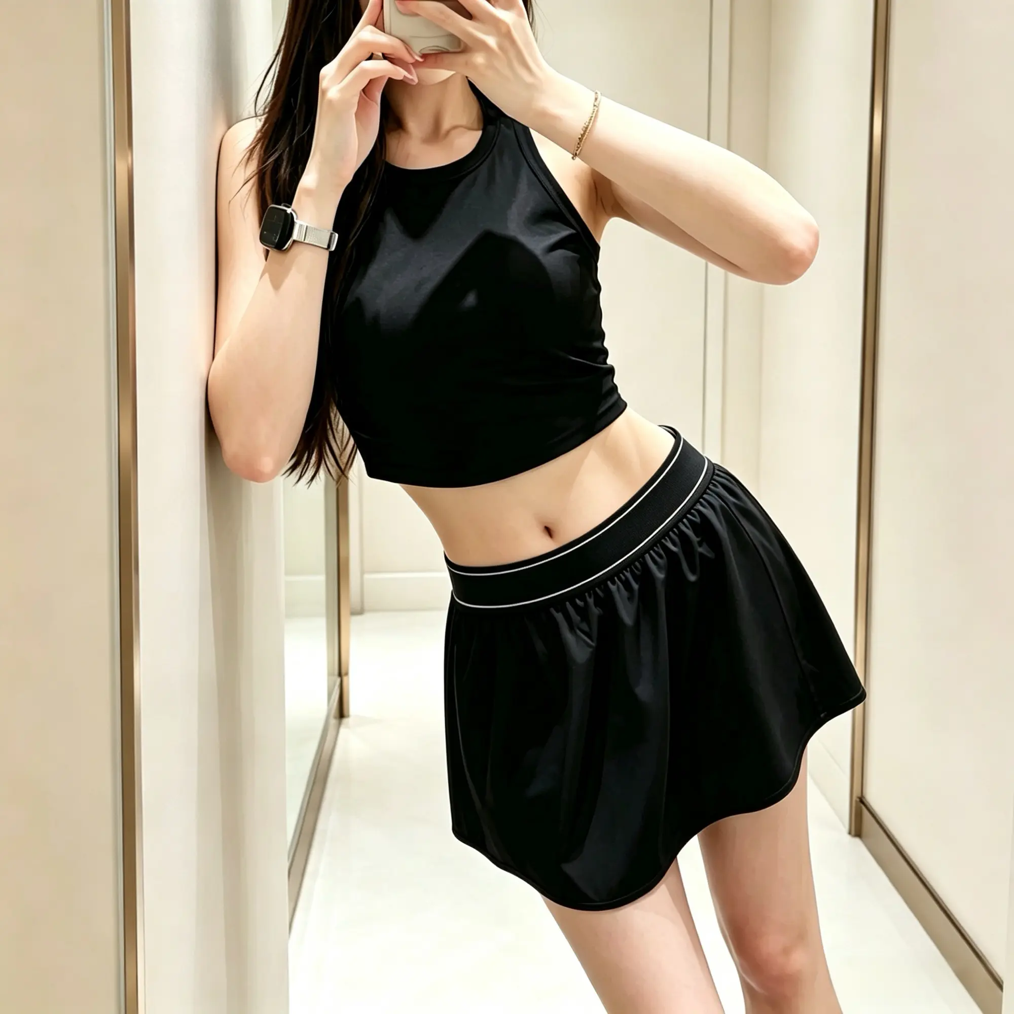 Women's Casual Sports Suit for Fitness, Tennis, New Model, High-Quality Fabric, Casual Sports Fashion