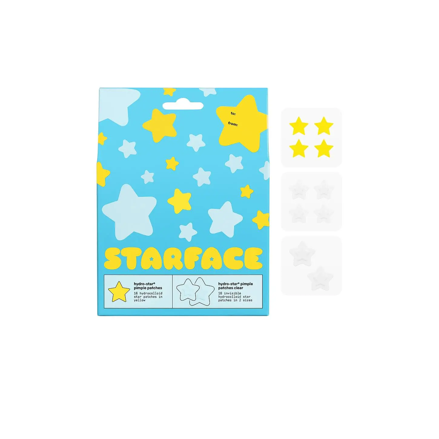 Starface Hydro-Star Pimple Patch Gift Set, Beauty & Personal Care Fragrance Set, Pimple Patches