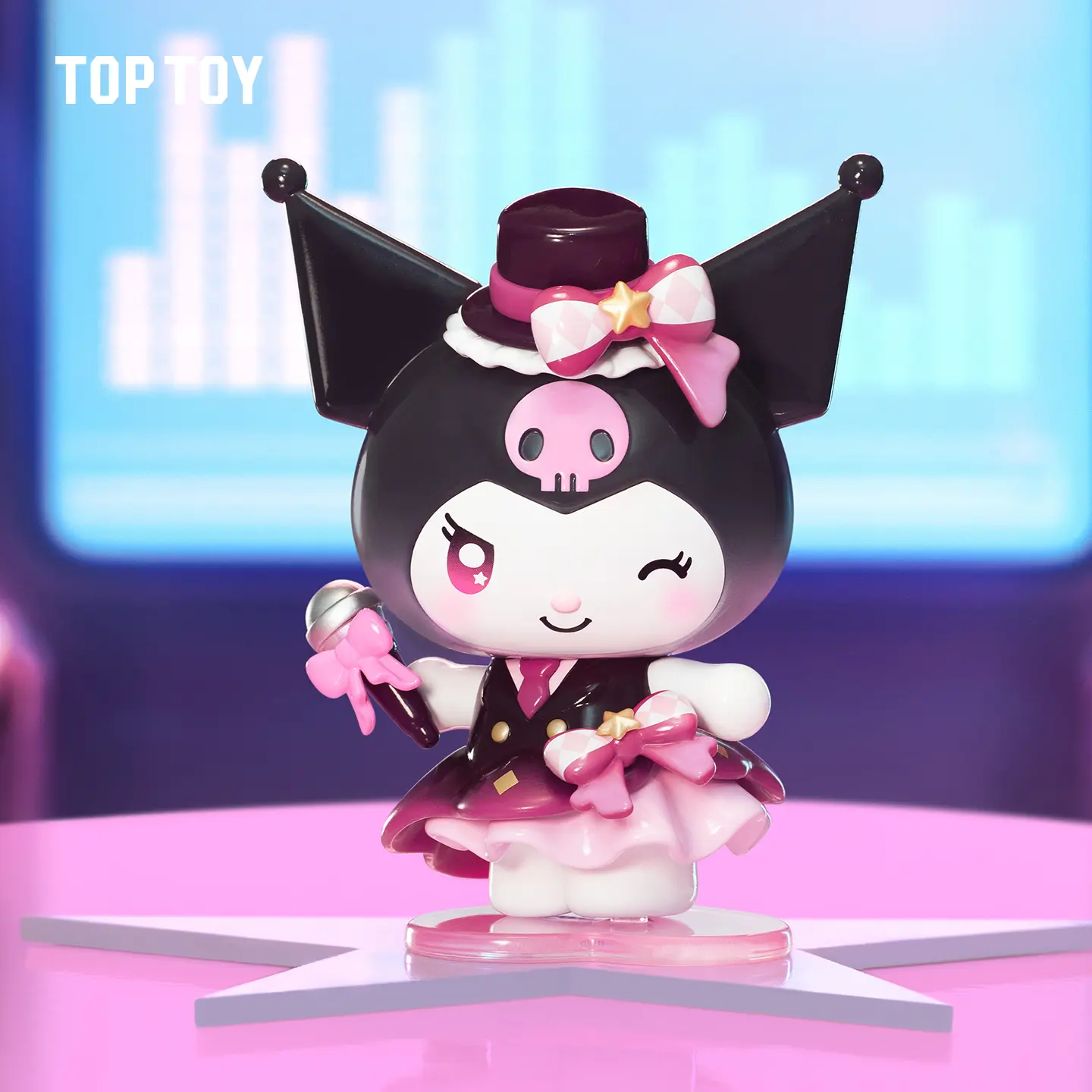 TOPTOY Kuromi Sparkling Idol Figures Blind Box – Glittery Idol