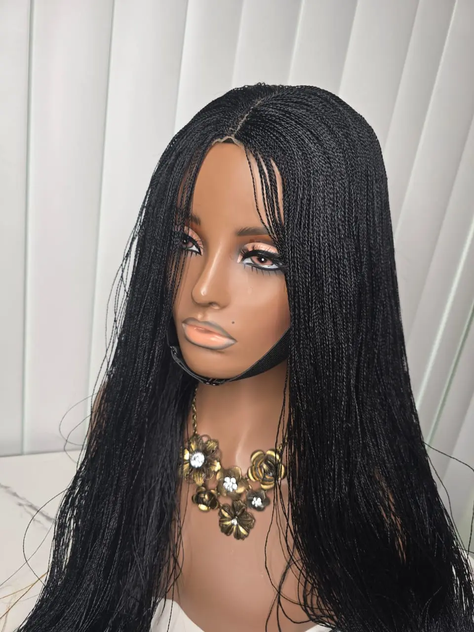 Summer Ready Nano Braids Wig | 2x6 Closure Cap | Lightweight & Natural Look