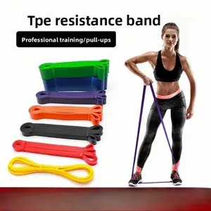 Fitness Elastic Band Pull-Up Resistance Band Strength Training Elastic Rope Men's and Women's Yoga Stretch Assist Pull Band