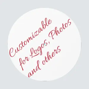 Custom Round Vinyl Stickers for Logos Photos or Names Waterproof Outdoor Decals with UV Protection and Eco-Solvent Inks