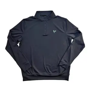 MUCITUP MUCTAC 1/4 Zip Pullover Performance Sports-wear Quarter Zip Black