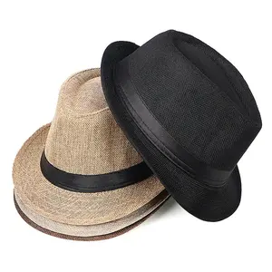 5 Pack Unisex Short Brim Fedora Hat, Retro 1920s Vintage Newsboy Cap, Breathable Panama Sun Hat, Lightweight Foldable Summer Beach Travel Outdoor Daily Dress Up Costume Party Sun Protection Hat Accessories for Men Women derby