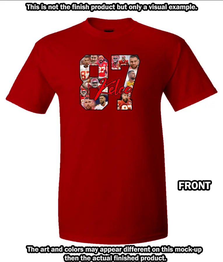 87 Kelce Collage T-shirt