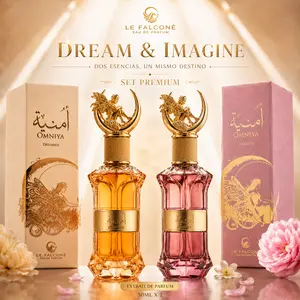Le Falconé Omnya Dreamer & Imagine Women's Perfume Set, Luxury Extrait de Parfum Duo, Long-Lasting Floral Amber Fragrance, 2 x 100ml