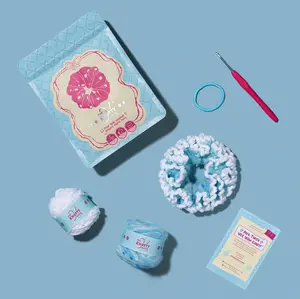 Summer Cloud Scrunchie Crochet Kit - LIMITED DROP