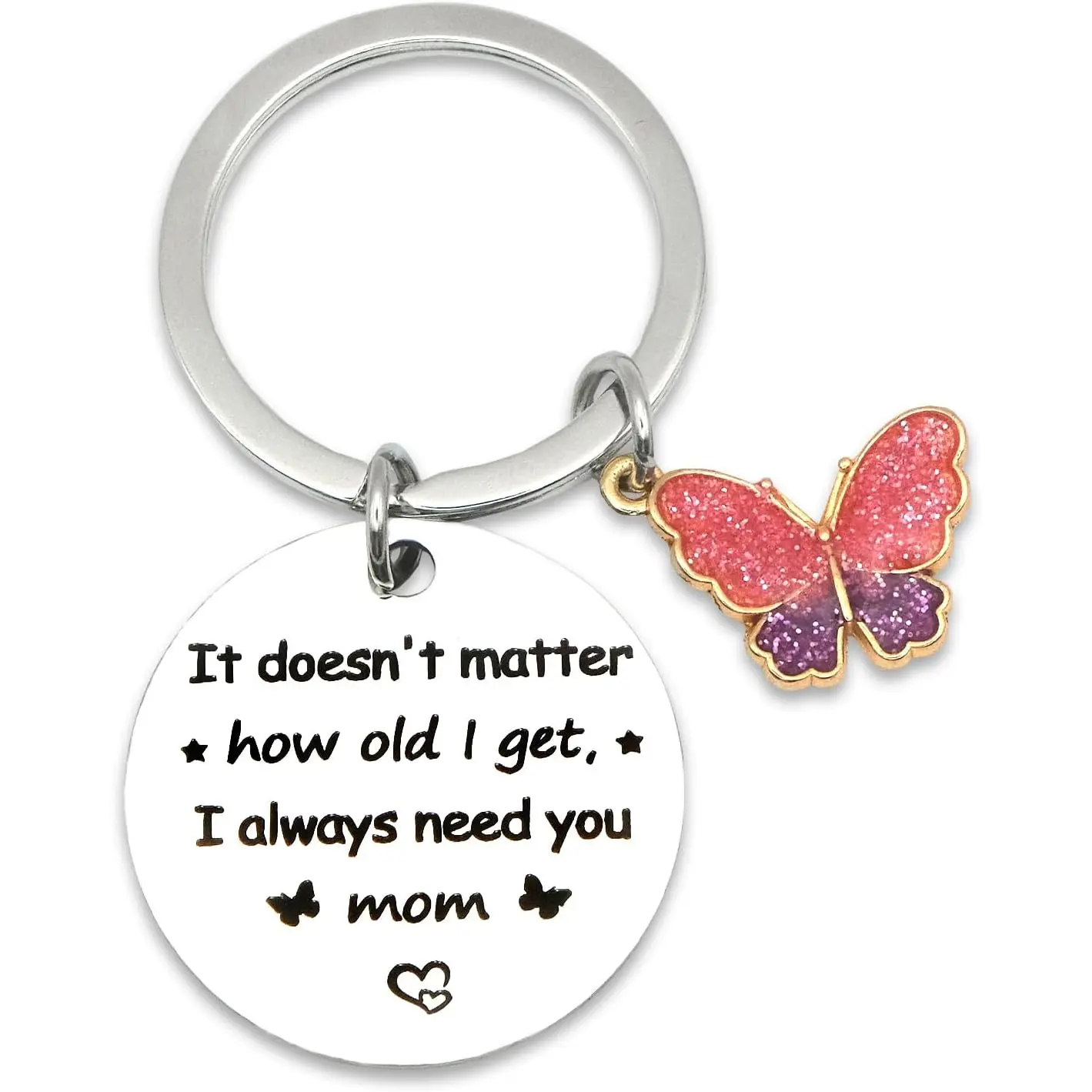 Mom Birthday Gifts, Mother's Day Gifts for Mother from Son Daughter Mom Keychain Valentine's Day Christmas Stocking Stuffers Gift for New Mommy Stepmom Mama from Kids