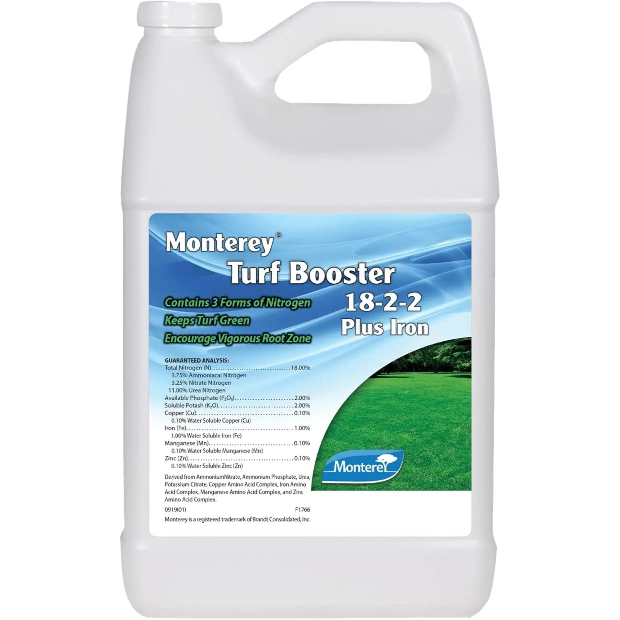 Monterey Turf Booster 18-2-2 + 1% Iron Fertilizer