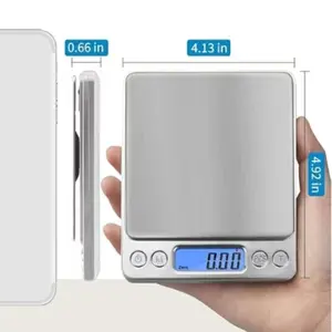 Wholesale mini high-precision electronic scale, portable gram scale, kitchen electronic scale for baking, export kitchen scale, electronic scale