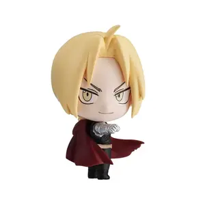 Action Figure Toys Japanese Genuine Gacha Scale Model Fullmetal Alchemist Edward Alphonse Hohenheim Roy Mustang