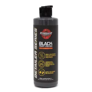 Renegade Products | Graphene + Ceramic Black Paint Polish 16 Oz - Provides High Gloss, Scratch Resistance & UV Protection with Ceramic Nanoparticles, Best for Dark Paints Renegade Products | Graphene + Ceramic Black Paint Polish 16 Oz - Provides High Gloss, Scratch Resistance & UV Protection with Ceramic Nanoparticles, Best for Dark Paints