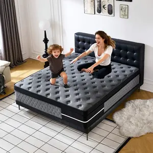 Bagged Spring and Memory Foam Indoor Furniture Mattress - 8,10,12,14 In Twin, Full, Queen, King Sizes, Box-Packaged queen size mattress mattresses mattress queen size queen mattresses