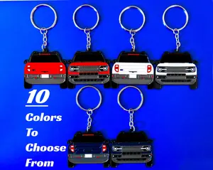 Keychain For Bronco Sport 2-Sided Key Ring Unique and Cool Gift For Car Enthusiast, Car Guys, Offroad Lovers, Him, Her, Boyfriend, Girlfriend, Father
