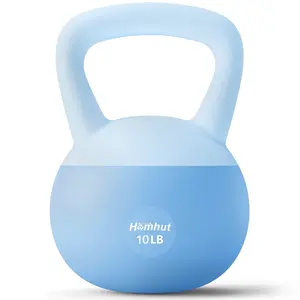 Anti-Scratch Soft Kettlebell with Ergonomic Handle, Portable Home Workout Weightlifting Gear for Strength, Conditioning & Core Muscle Training