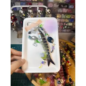 [NEW] Cute Wiggly Fish Keychain – Bag Charms, Keychain, Adorable Accessory