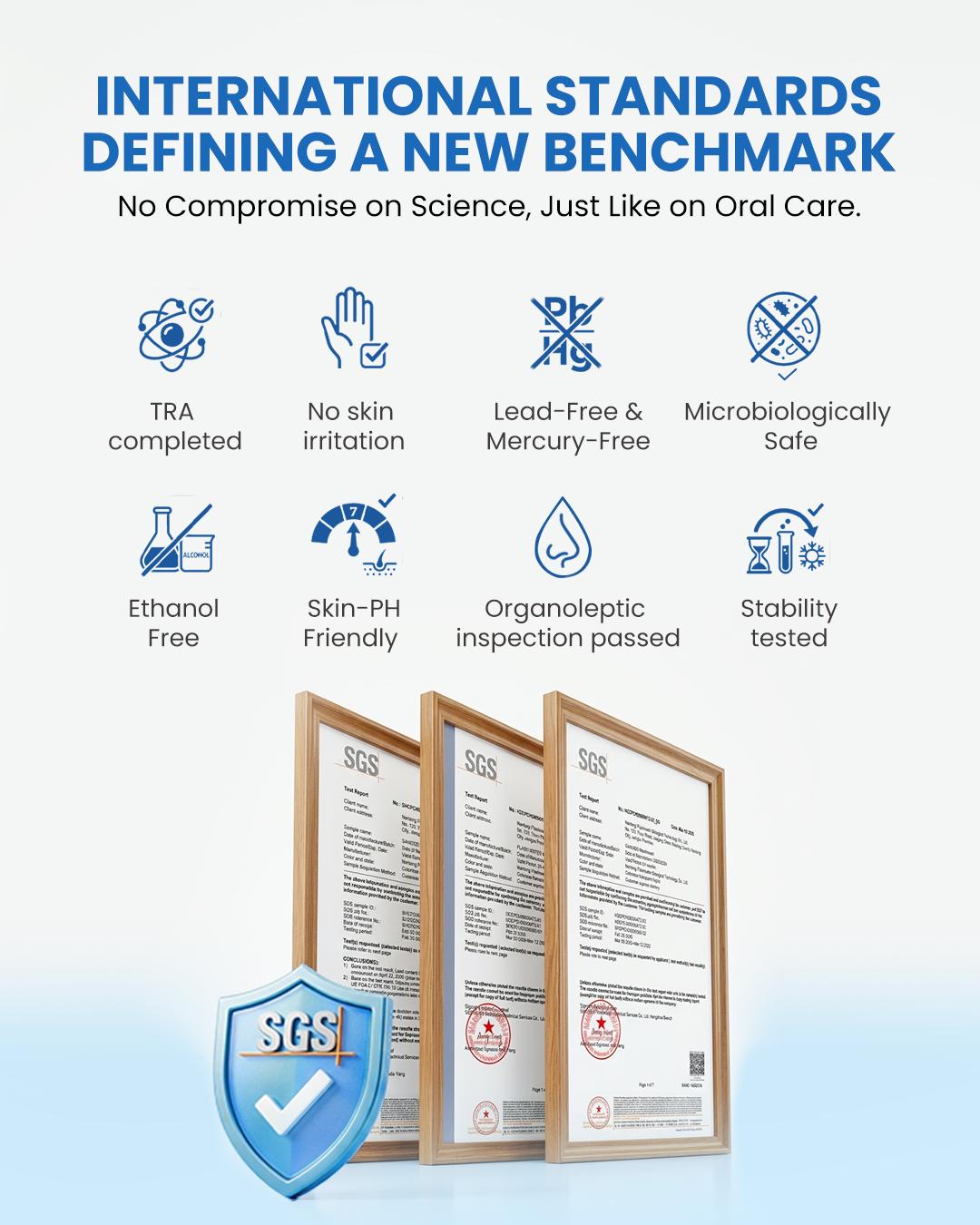 Flash Water Alcohol-Free Mouthwash, Gentle Daily Oral Rinse with Exclusive HAS Factor Technology, Fresh Breath & Oral Care for Adults & Kids 16.9 fl oz