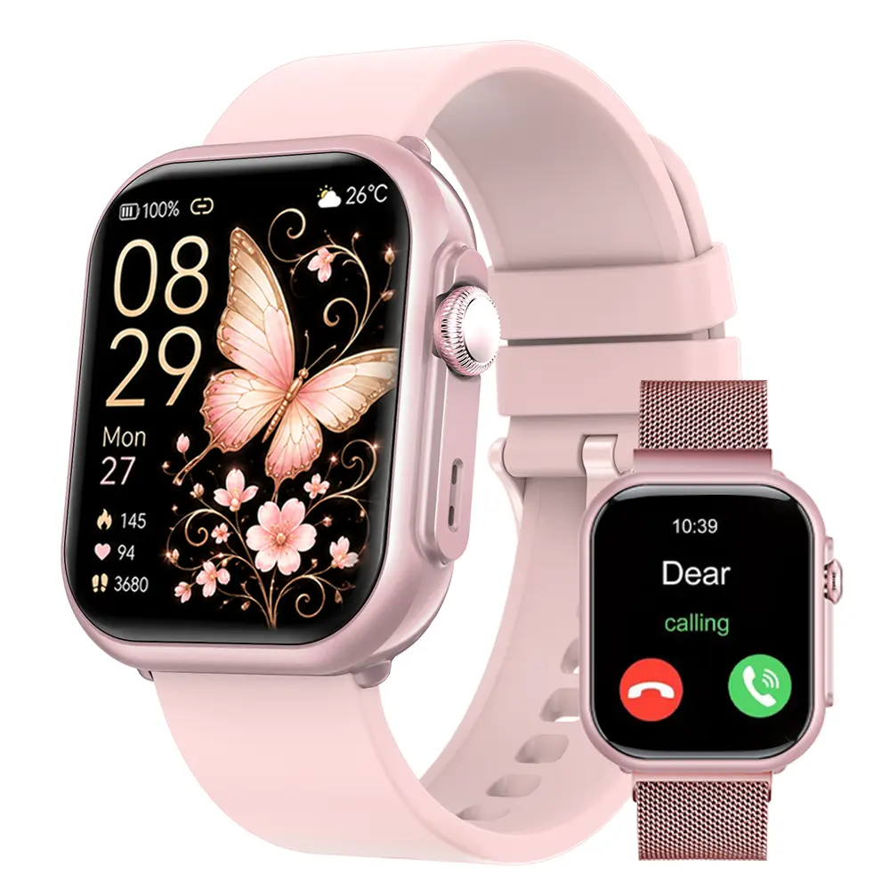 Smart Watch for Women for iPhone Android: 1.83"Smartwatch with Make/Answer Call Sleep Heart Rate SpO2 Monitor IP68 Waterproof 120+Sport Mode Fitness Tracker 1000mAh Battery,back to school,back to school haul