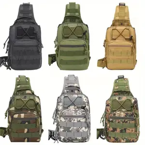 Men's Outdoor Sports Chest Bag, Tactical Multi-Functional Handheld Small Chest Bag, Unisex