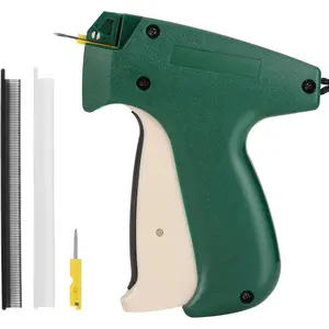 Fine Stitch Mini Stitch Gun for Clothing, Quick Clothing Fixer for Sewing Quilting Hemming with 2 Needles, 1500 Black & 1500 White Micro Fasteners