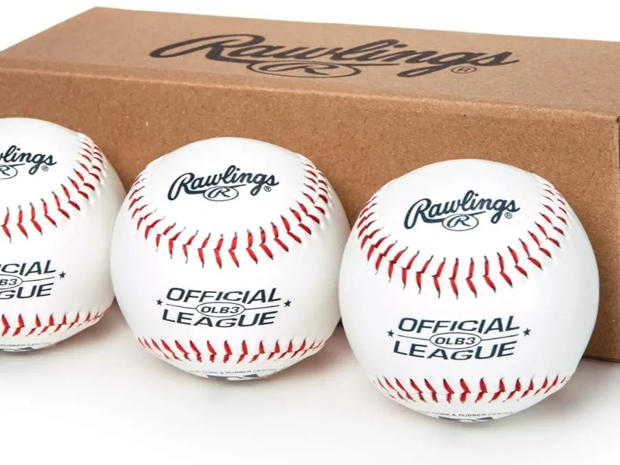 Rawlings | Official League Recreational Use Practice Baseballs | OLB3 | Youth/8U | 3 Count Rawlings | Official League Recreational Use Practice Baseballs | OLB3 | Youth/8U | 3 Count