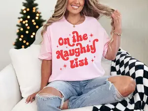On the Naughty List Tee