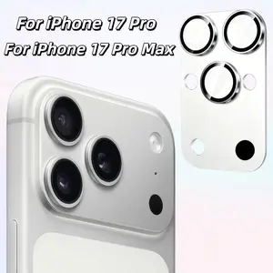 Camera Lens Protection Case for iPhone 17pro/17 Pro Max, HD Tempered Glass, Durable Metal Frame, Scratch-Resistant Cover, Protective Phone Accessories Protector