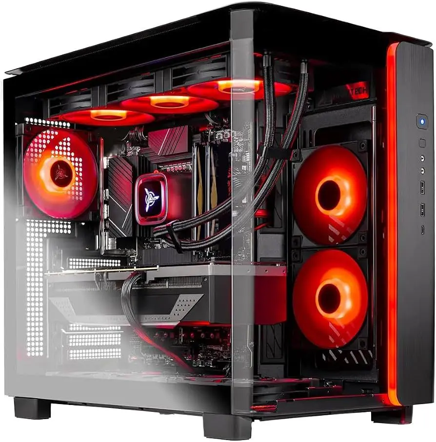Custom Gaming Tower Desktop PC - 12th Gen i9 Processor, RTX 4060 Graphics Card, 32GB RAM, 2TB SSD, Windows 11 Pro