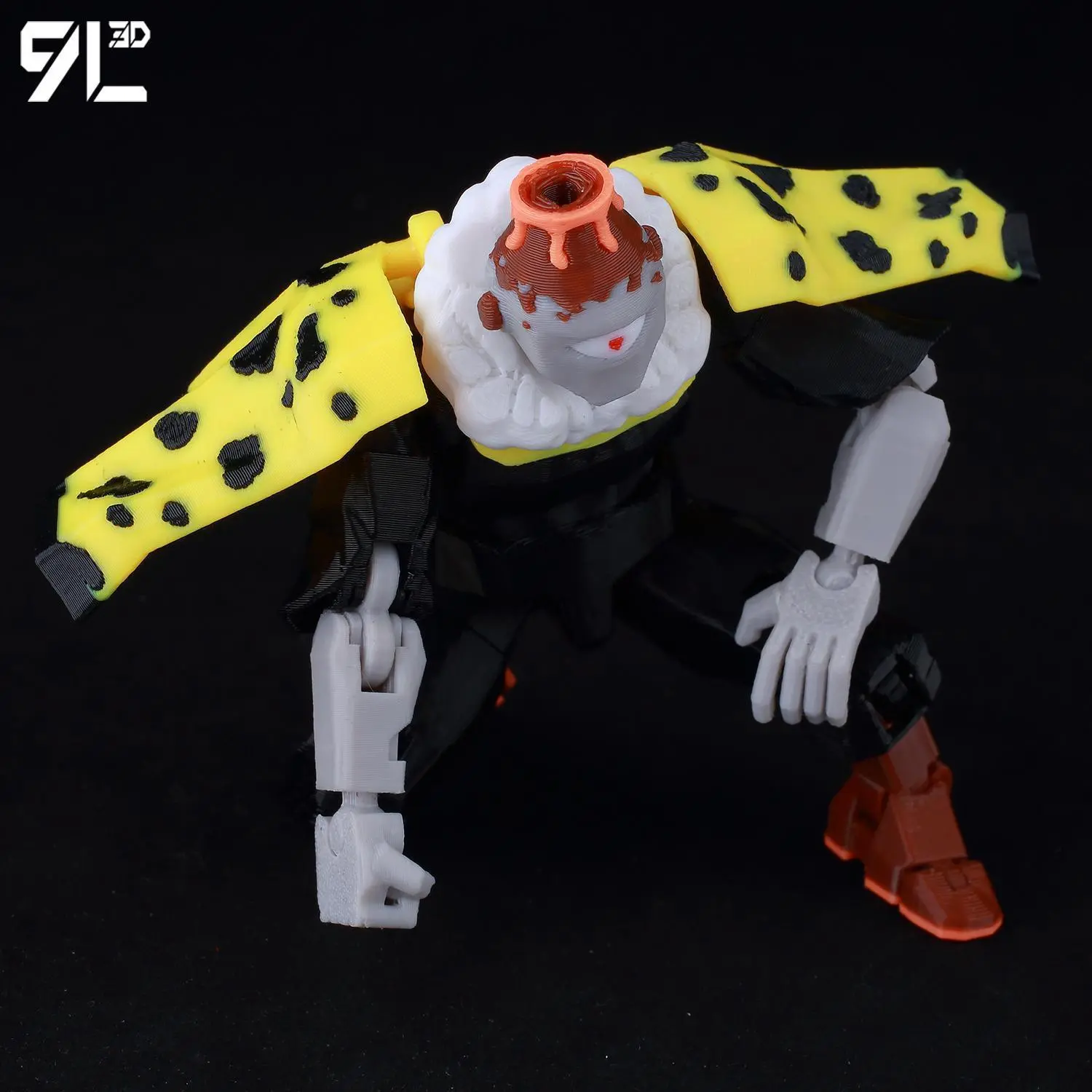 9L3D Dummy13 Jujutsu Kaisen Jogo Anime Action Model LUCKY13 Flame