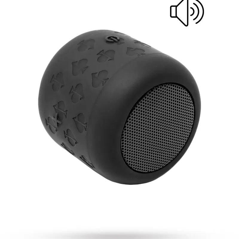 Portable Bluetooth Speaker - The Spade Rechargeable Stereo with USB Type-C Magnetic Cable, Super Strong Magnet Charging, Compact Port Design, Crystal-Clear Sound Upgrade, Easy Connection, Snap-to-Golf Cart Feature