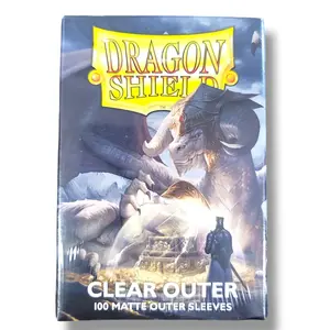 Dragon Shield Matte Outer Sleeves - Clear (100-Pack) Qty 1