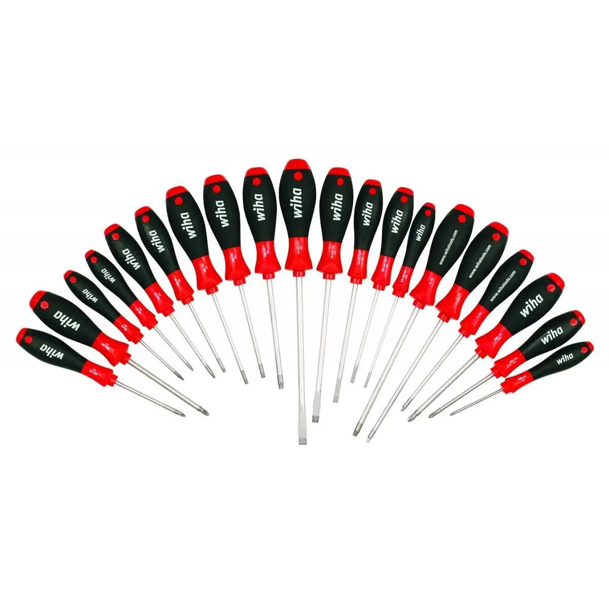 Wiha Tools 30299 20 Piece SoftFinish Screwdriver Set